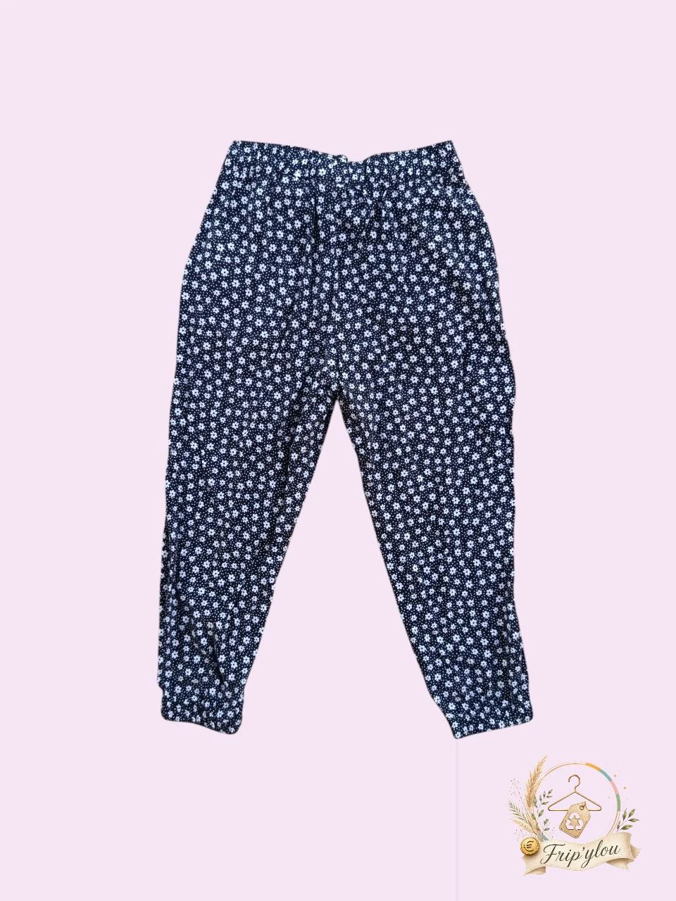 Calça fluida floral feminina – A1771 – photo 2